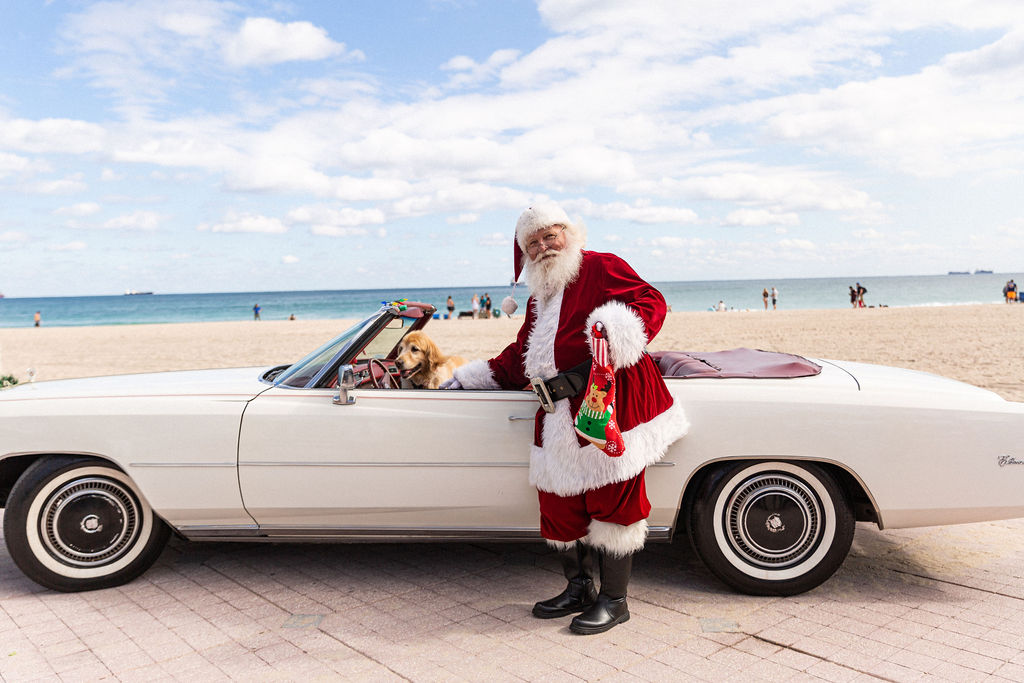 Santa on the Beach1